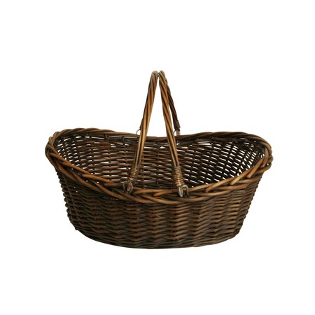 Wald Imports Wald Imports 1001-LG 19.5 in. Dark Willow Basket 1001/LG